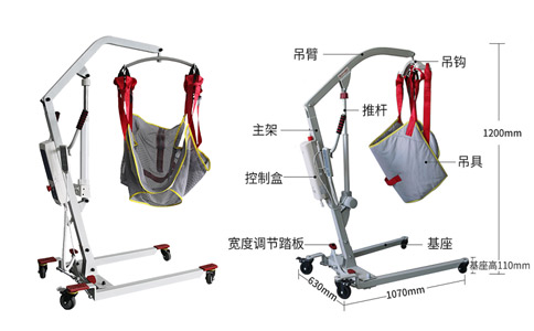 护理老人移位机出厂配置